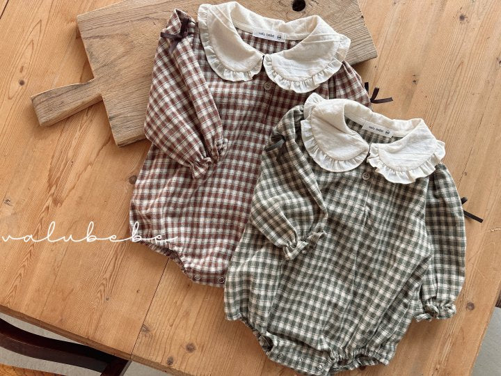 【valubebe】 Frill Collar Ribbon Suit (Bebe)