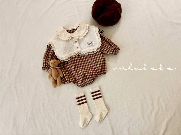 【valubebe】 Frill Collar Ribbon Suit (Bebe)