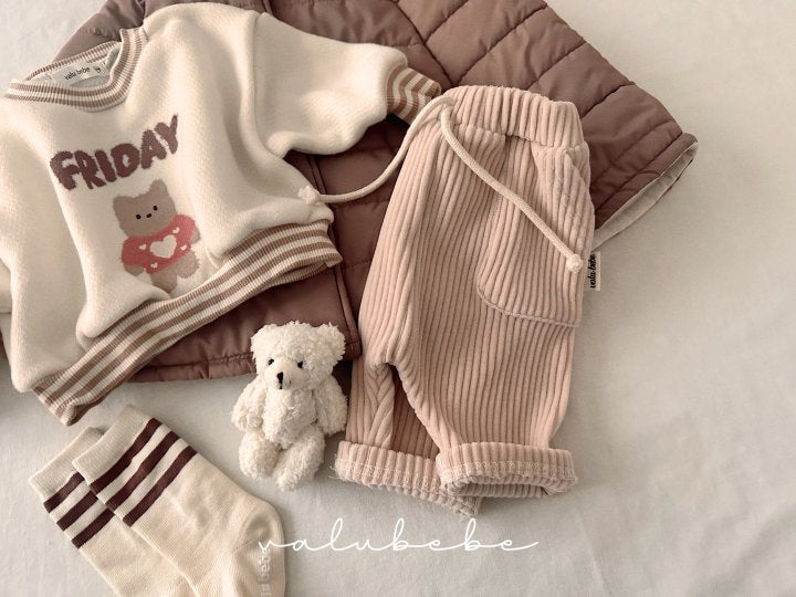 【valubebe】 puppy fleece mtm (bebe, kids)