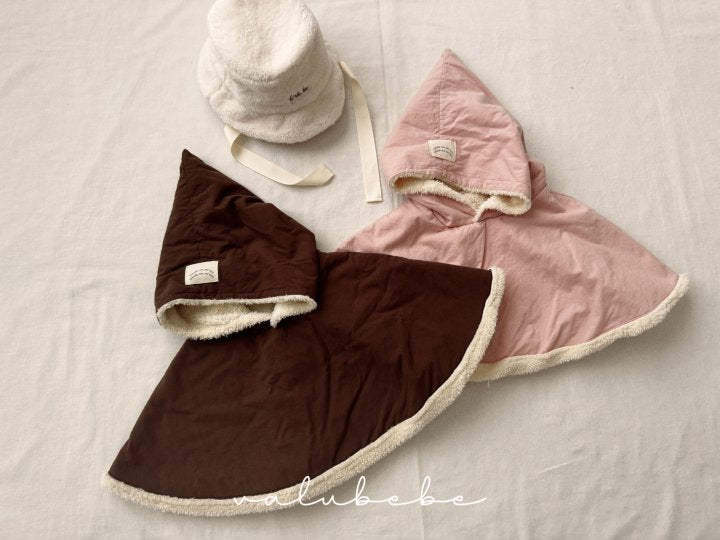 【valubebe】 Cocoon Dumble Hooded poncho (Bebe)