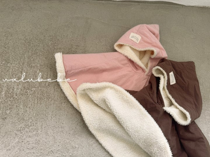 【valubebe】 Cocoon Dumble Hooded poncho (Bebe)