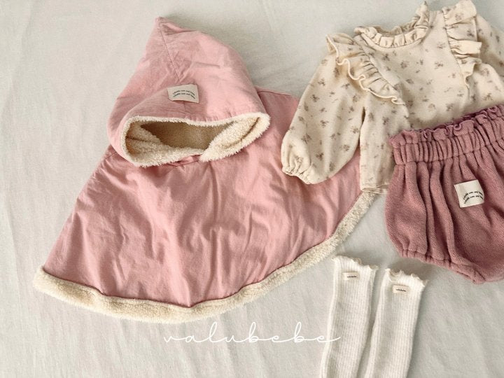 【valubebe】 Cocoon Dumble Hooded poncho (Bebe)