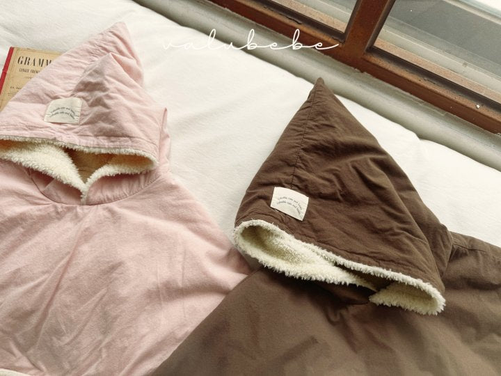 【valubebe】 Cocoon Dumble Hooded poncho (Bebe)