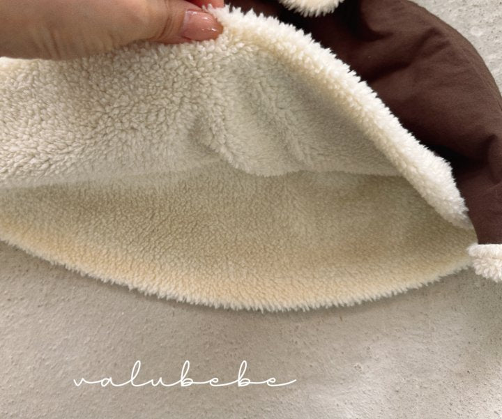 【valubebe】 Cocoon Dumble Hooded poncho (Bebe)