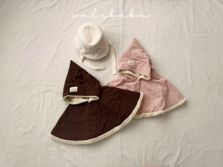 【valubebe】 Cocoon Dumble Hooded poncho (Bebe)