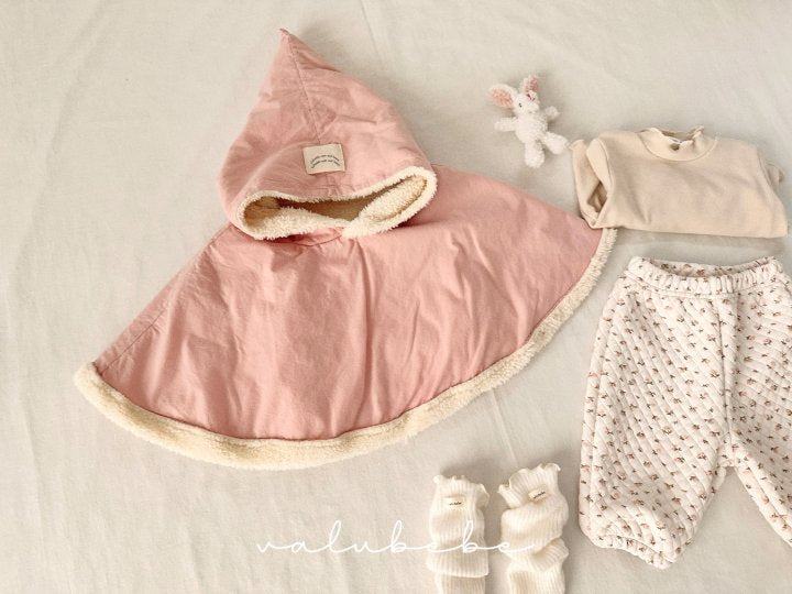 【valubebe】 Cocoon Dumble Hooded poncho (Bebe)