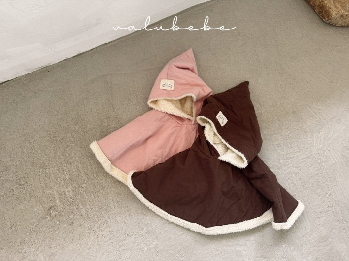 【valubebe】 Cocoon Dumble Hooded poncho (Bebe)
