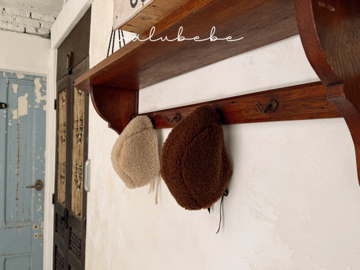 【valubebe】 Dumbbell Double-Sided Bonnet Hat (Bebe)