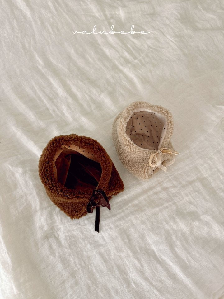 【valubebe】 Dumbbell Double-Sided Bonnet Hat (Bebe)