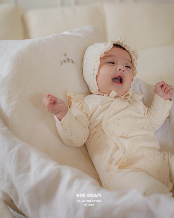 【one gram】 Bunny newborn Suit  ※クーポン使用で表示価格よりさらに10%OFF！9月30日（火）23：59まで！クーポンコード：spt10