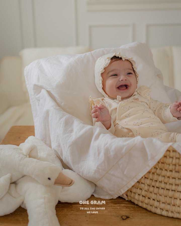 【one gram】 Bunny newborn Suit  ※クーポン使用で表示価格よりさらに10%OFF！9月30日（火）23：59まで！クーポンコード：spt10