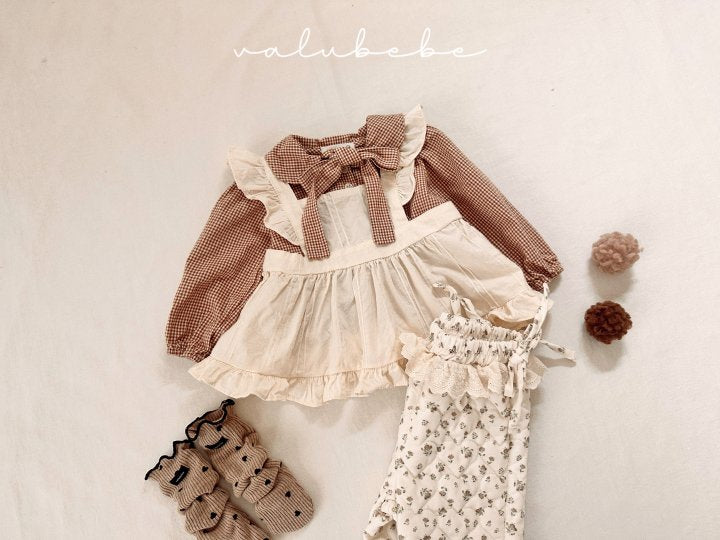 【valubebe】 Net Ribbon Blouse (Bebe)