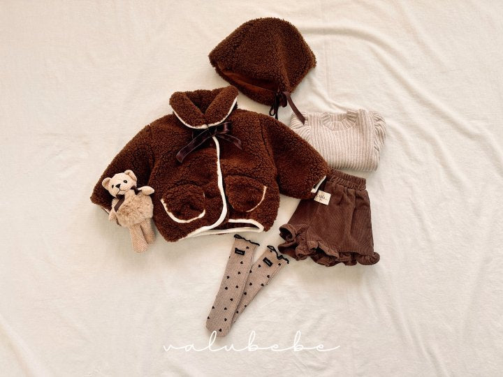 【valubebe】 Frill Half Pants (Bebe)