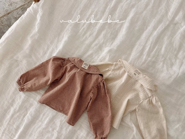 【valubebe】 Net Ribbon Blouse (Bebe)