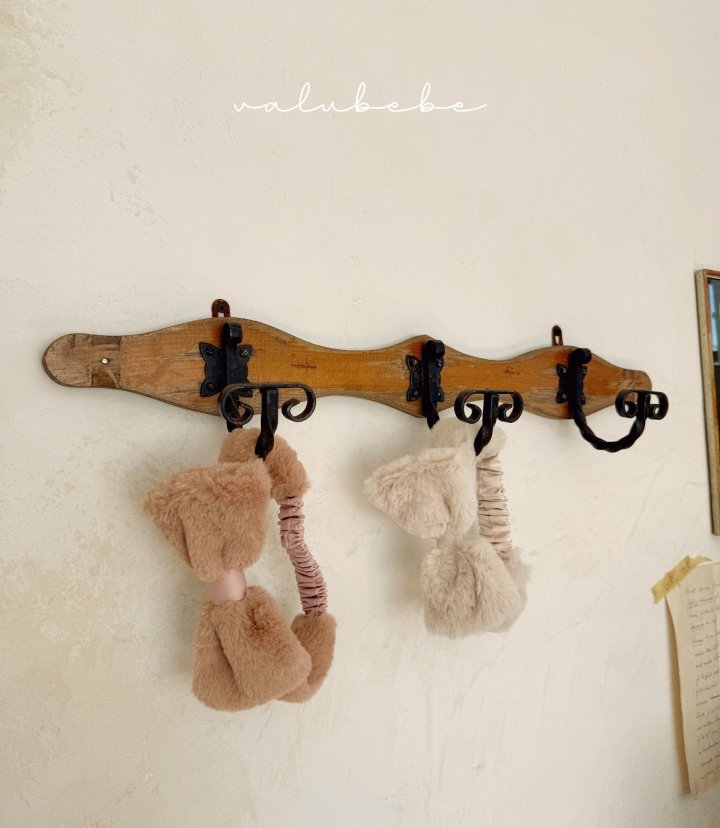 【valubebe】 Fur Ribbon Hairband 25 (Bebe)