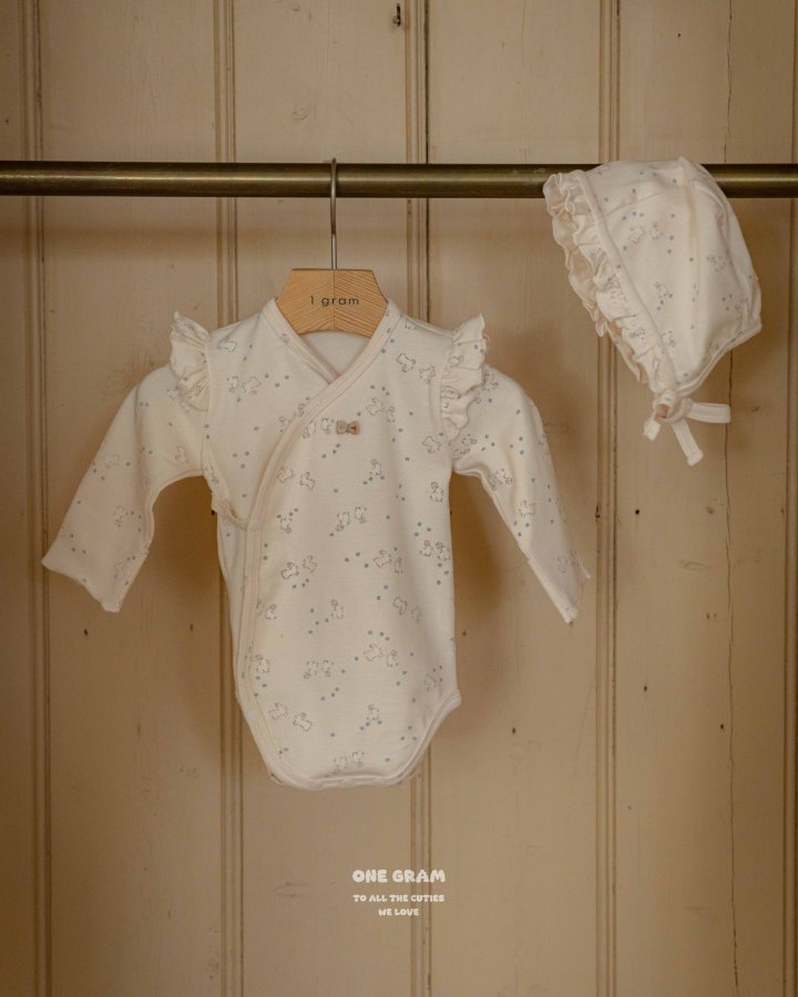 【one gram】 Bunny newborn Suit  ※クーポン使用で表示価格よりさらに10%OFF！9月30日（火）23：59まで！クーポンコード：spt10