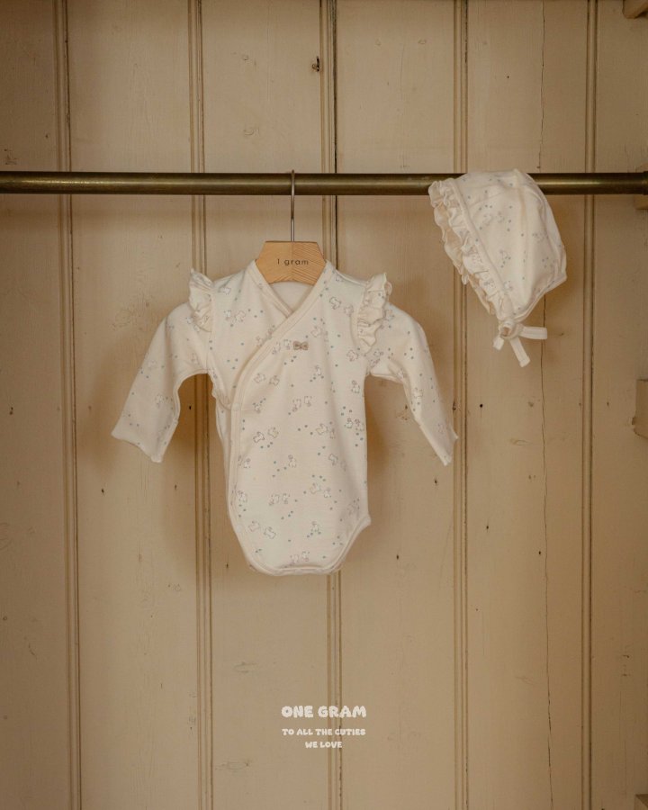 【one gram】 Bunny newborn Suit  ※クーポン使用で表示価格よりさらに10%OFF！9月30日（火）23：59まで！クーポンコード：spt10