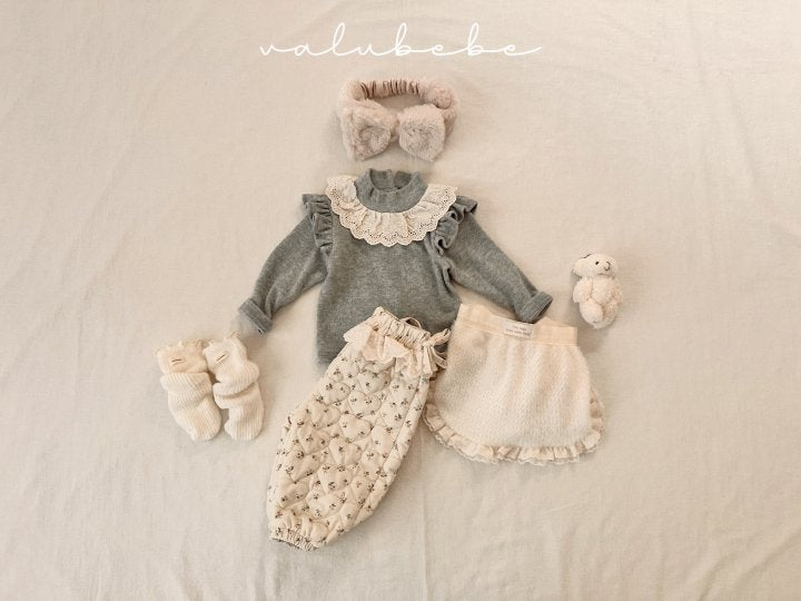 【valubebe】 Fur Ribbon Hairband 25 (Bebe)