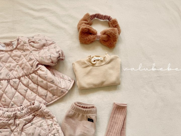 【valubebe】 Fur Ribbon Hairband 25 (Bebe)