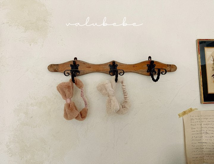 【valubebe】 Fur Ribbon Hairband 25 (Bebe)