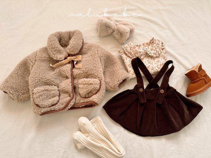 【valubebe】 Fur Ribbon Hairband 25 (Bebe)