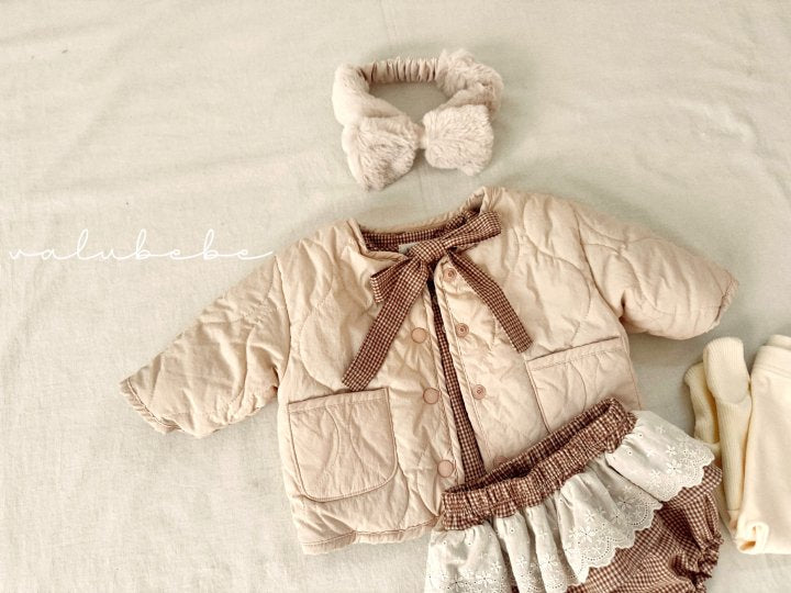 【valubebe】 Fur Ribbon Hairband 25 (Bebe)