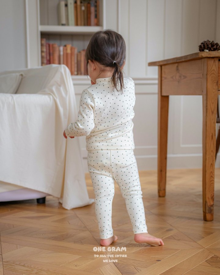 【one gram】 Milk top and bottom set  ※クーポン使用で表示価格よりさらに10%OFF！9月30日（火）23：59まで！クーポンコード：spt10