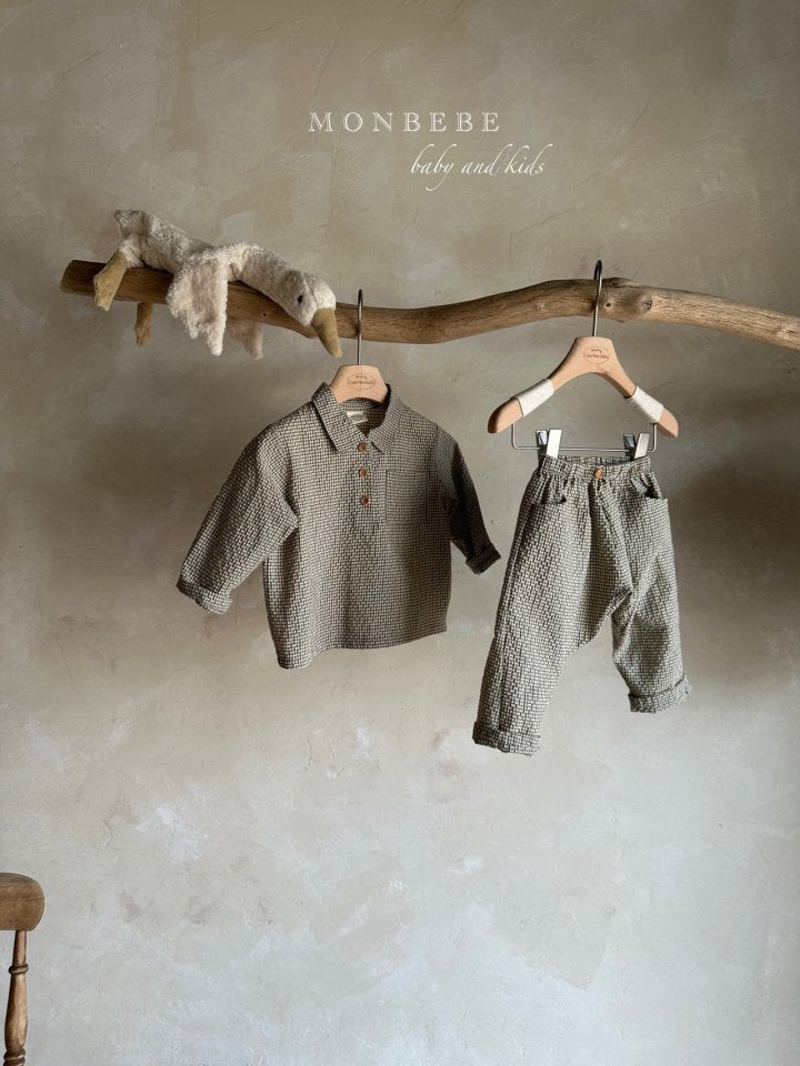 【monbebe】 Autumn Zimmer shirts
