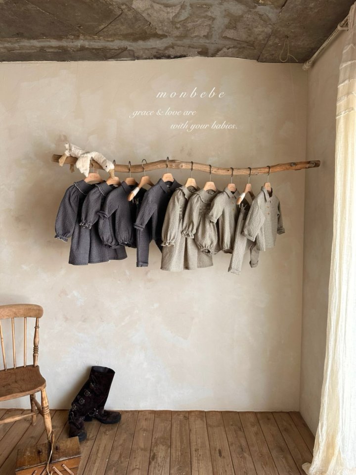 【monbebe】 Autumn Zimmer shirts