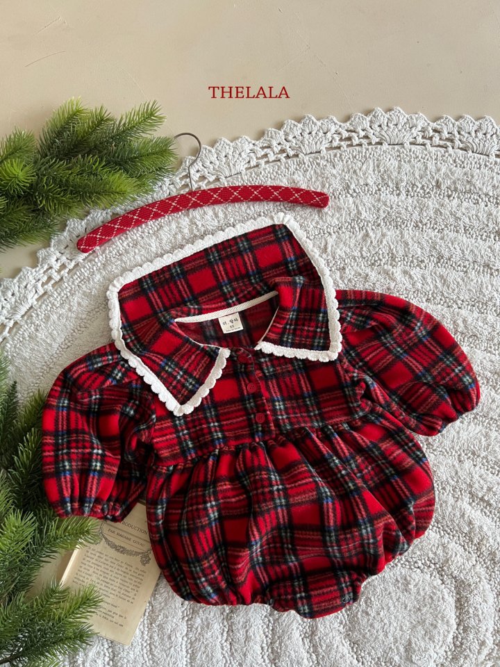 【thelala】 Sweet Check Suit