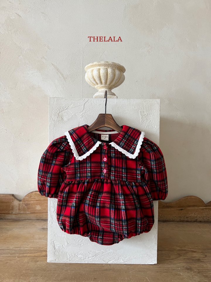 【thelala】 Sweet Check Suit