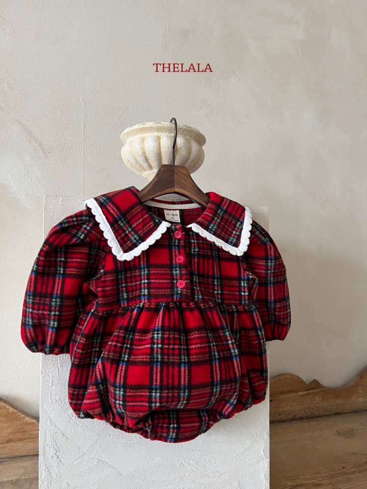 【thelala】 Sweet Check Suit