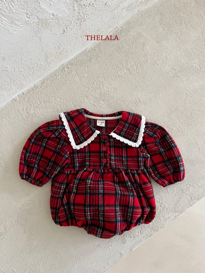 【thelala】 Sweet Check Suit