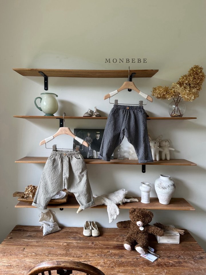 【monbebe】 Autumn Zimmer pants
