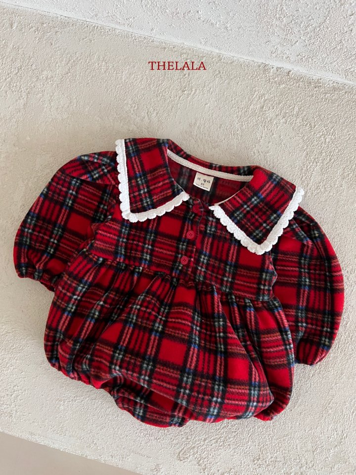 【thelala】 Sweet Check Suit