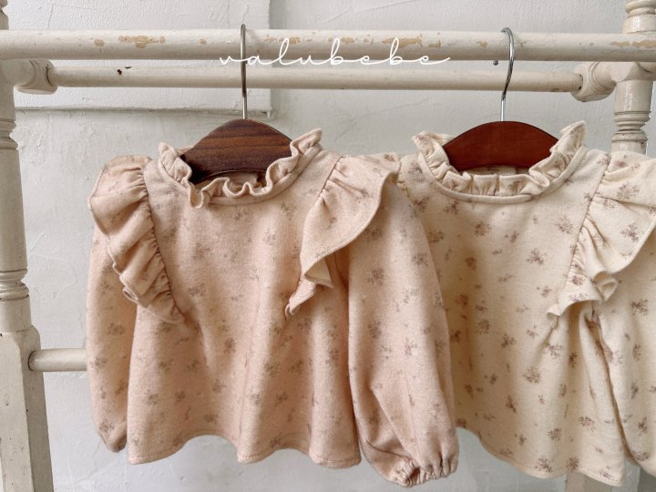 【valubebe】 Flow Wing Blouse (Bebe)