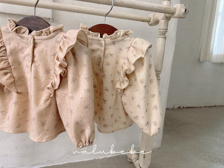 【valubebe】 Flow Wing Blouse (Bebe)