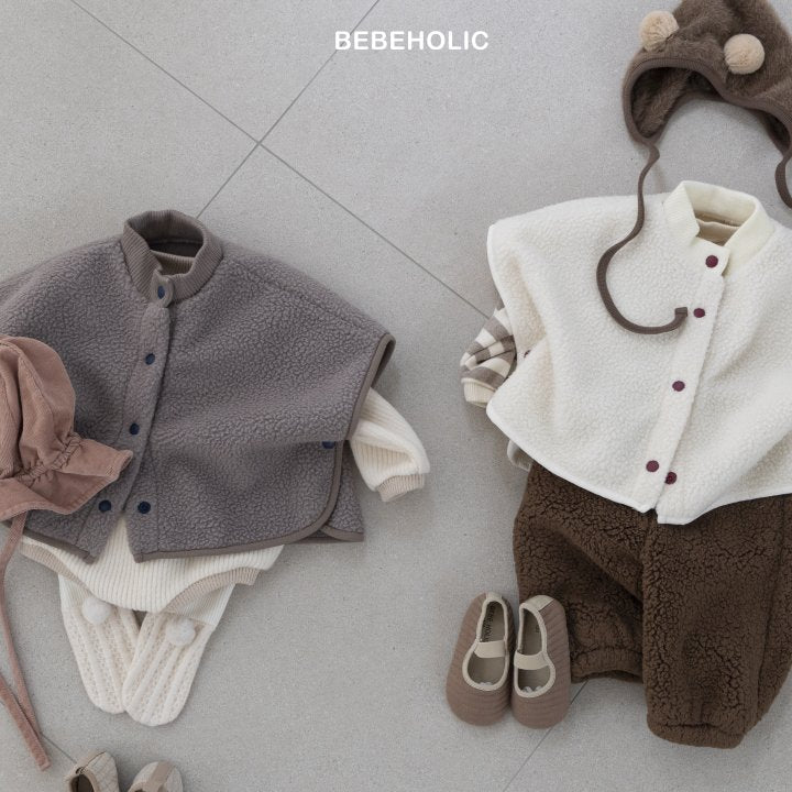 【bebeholic】 Puff Dumbbell Poncho