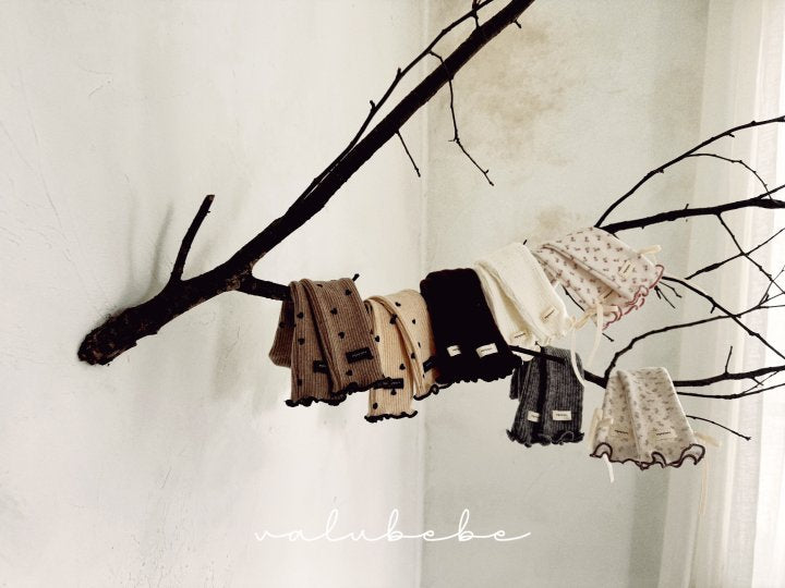 【valubebe】 Heart Heart Doll socks (Bebe)