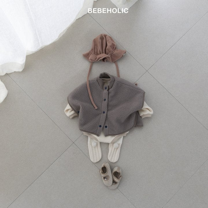 【bebeholic】 Puff Dumbbell Poncho