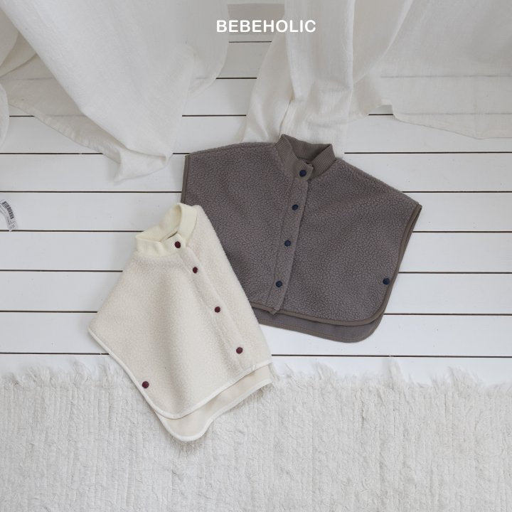 【bebeholic】 Puff Dumbbell Poncho