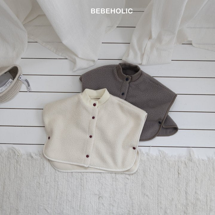 【bebeholic】 Puff Dumbbell Poncho