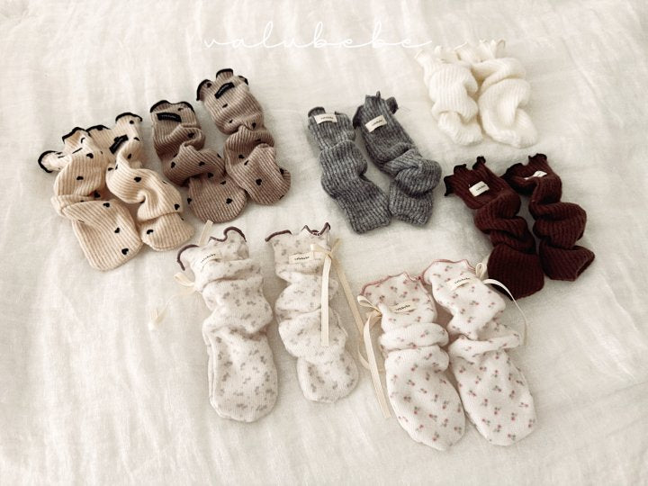 【valubebe】 Heart Heart Doll socks (Bebe)