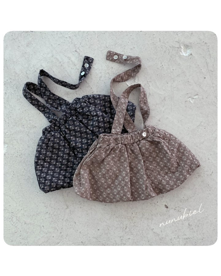 【nunubiel】 rose skirt