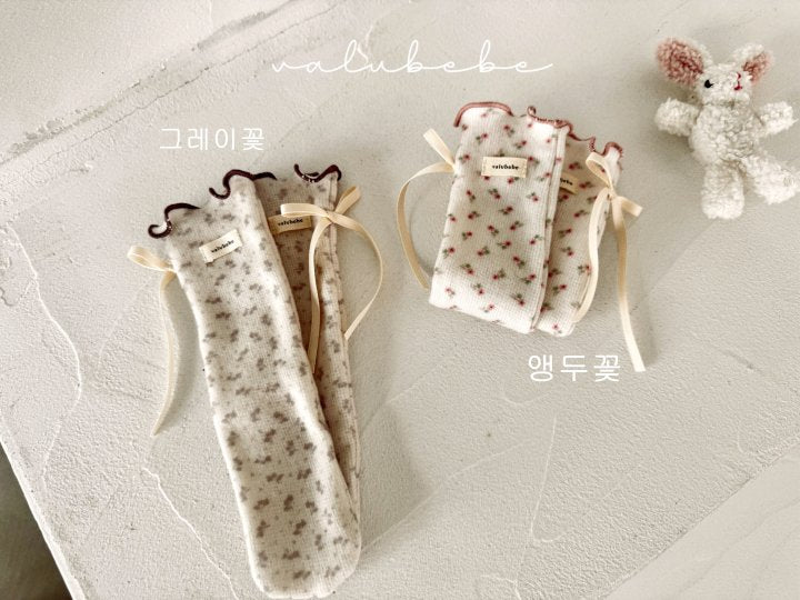 【valubebe】 Floral Dol Dol socks (Baby)