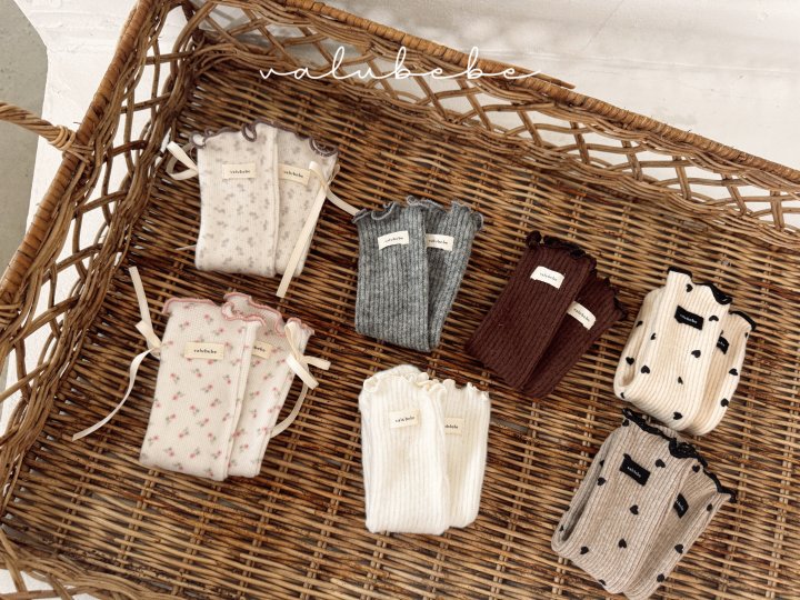 【valubebe】 Cozy Dol Dol　socks (Bebe)
