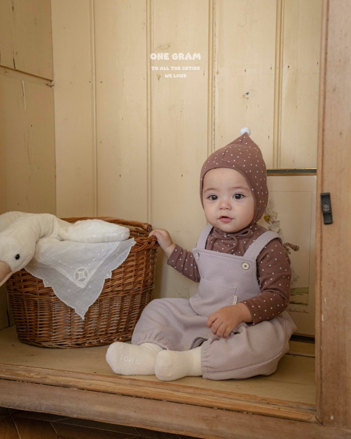 【one gram】 Seth Pants (Overalls)  ※クーポン使用で表示価格よりさらに10%OFF！9月30日（火）23：59まで！クーポンコード：spt10