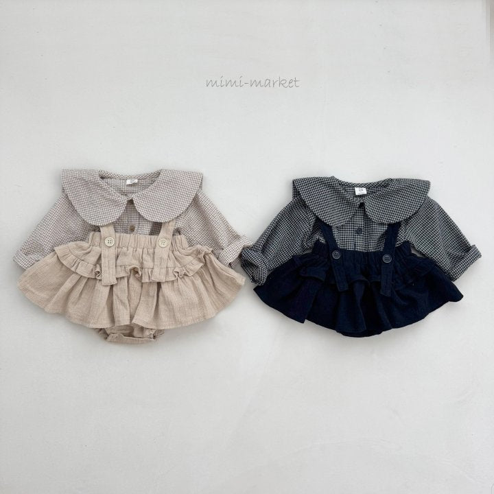 【mimi market】 Ellie Frill Skirt