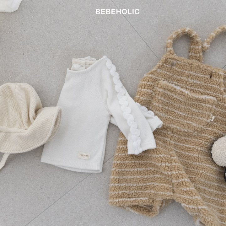 【bebeholic】 Wave sleeve T-shirts