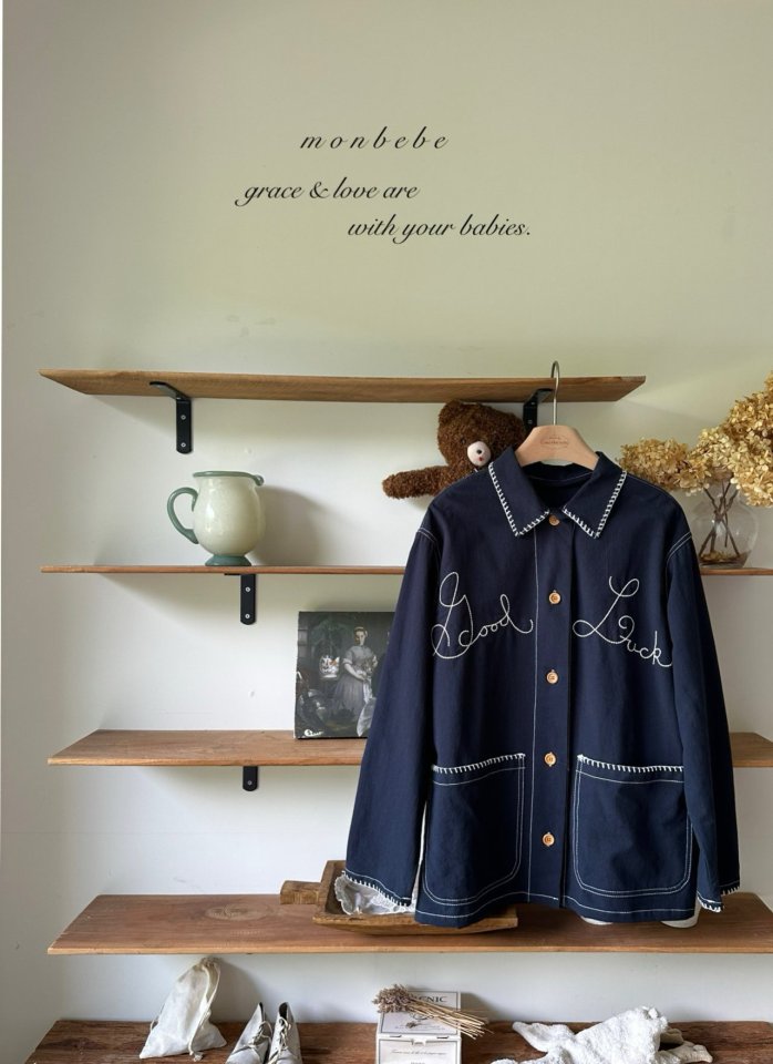 【monbebe】　Good Luck Stitch jacket （ママサイズ）